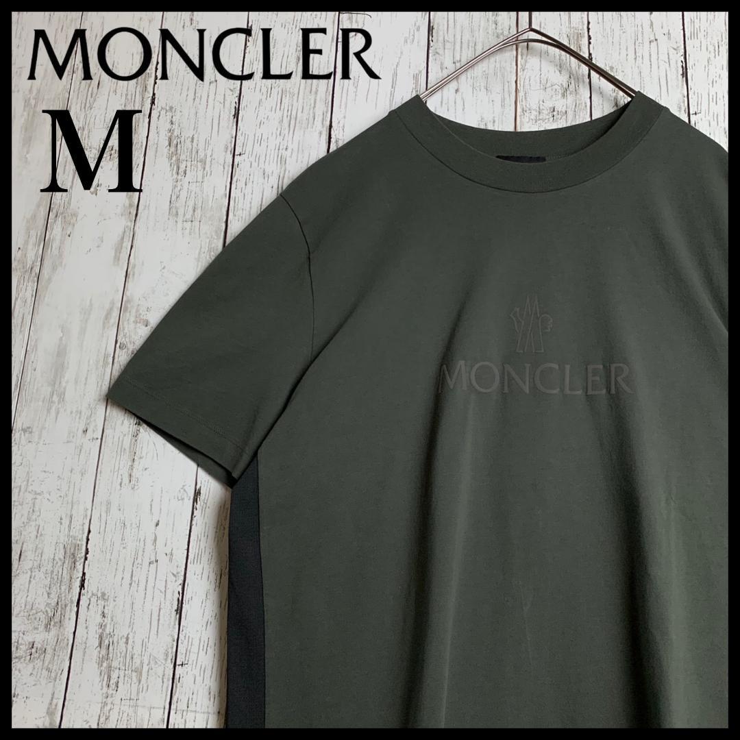 【美品・鑑定済み正規品】モンクレール☆ビッグロゴ入り入手困難Tシャツ/1993.