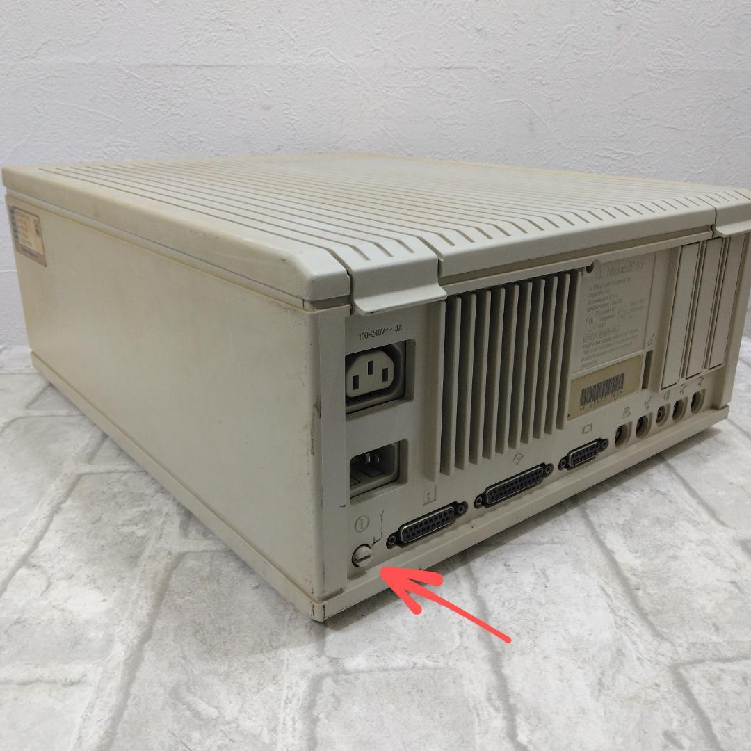 ジャンク Apple MacintoshⅡci 本体のみ 中古現状品