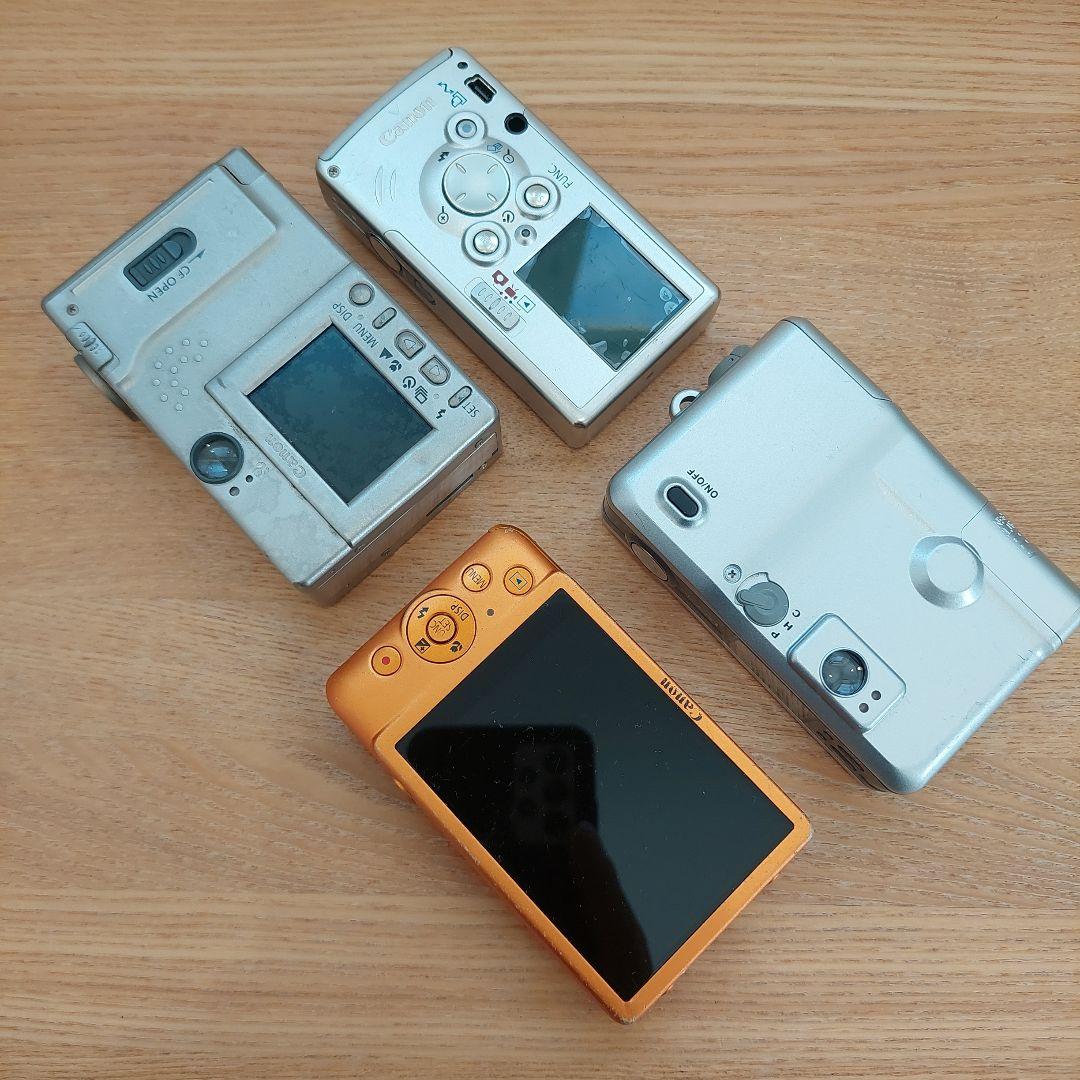 ジャンク品 デジカメ Canon IXY 4個セット