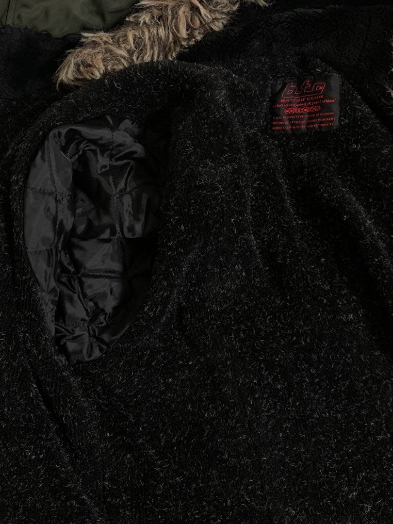 BA-TSU CLUB ベルクロ モッズコート velcro coat Y2K