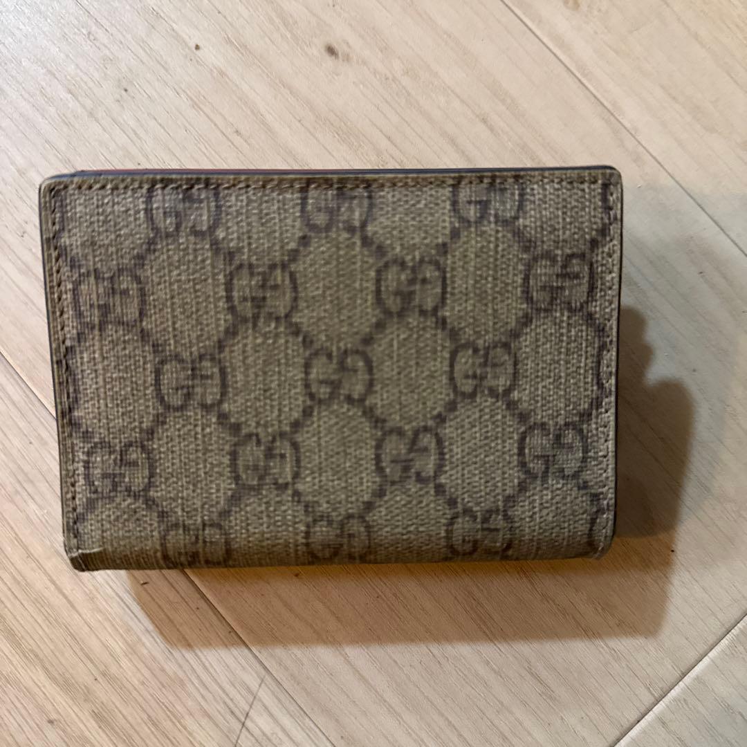 Gucci チェリー装飾 二つ折り財布