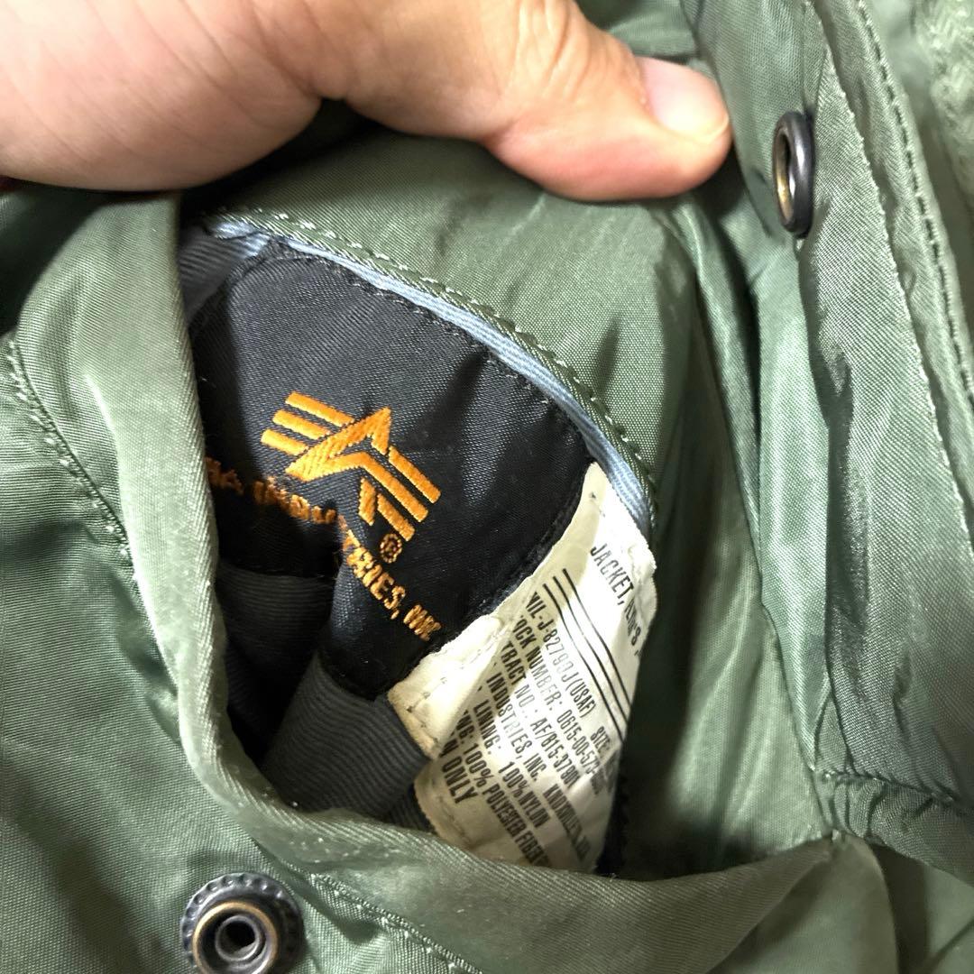【美品】MA-1 ALPHA INDUSTRIES,