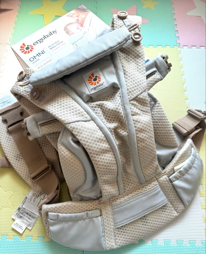【美品】ergobaby OMNI Breeze 抱っこひも