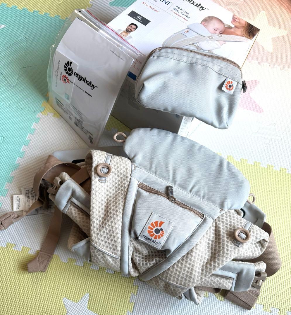 【美品】ergobaby OMNI Breeze 抱っこひも