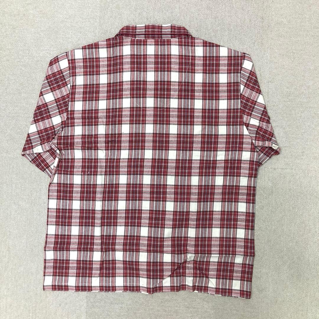 新品❤️ Champion ルームウェア　上下セット　チェック柄　レッド　LL