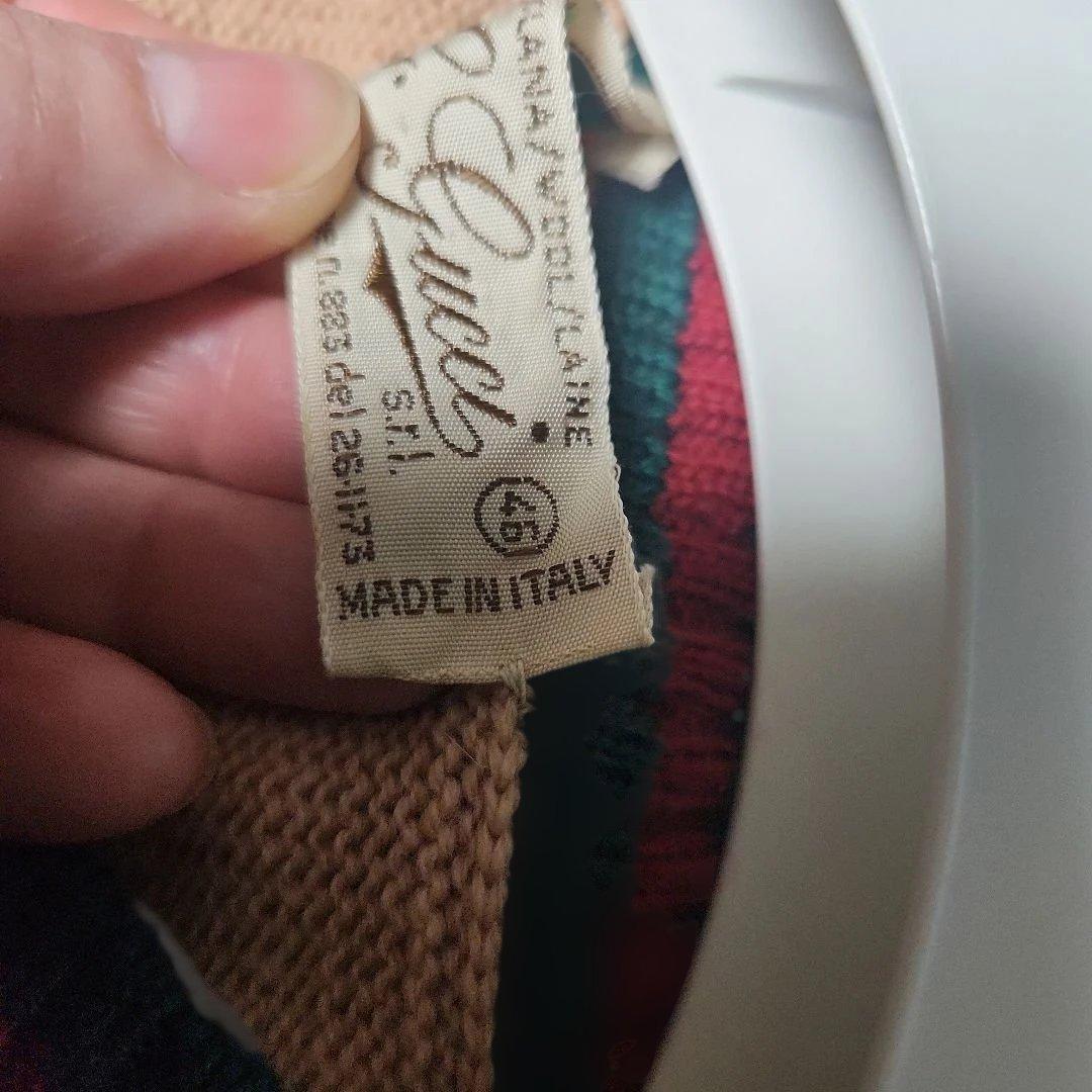 Gucci 100%ウール Vネックベスト　ヴィンテージ