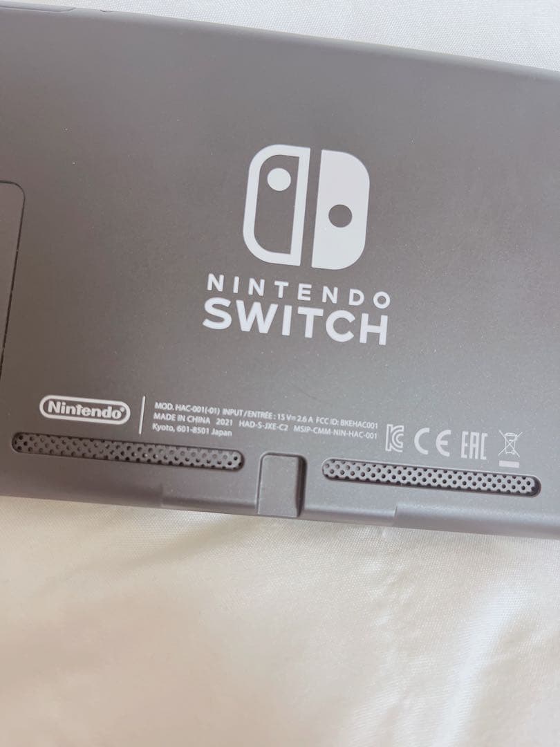 Nintendo Switch 本体＋プロコン　グレー　バッテリー強化板