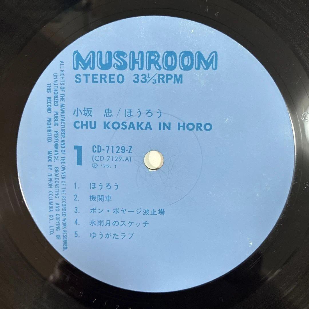 小坂忠 名盤 レコード ほうろう オリジナル盤
