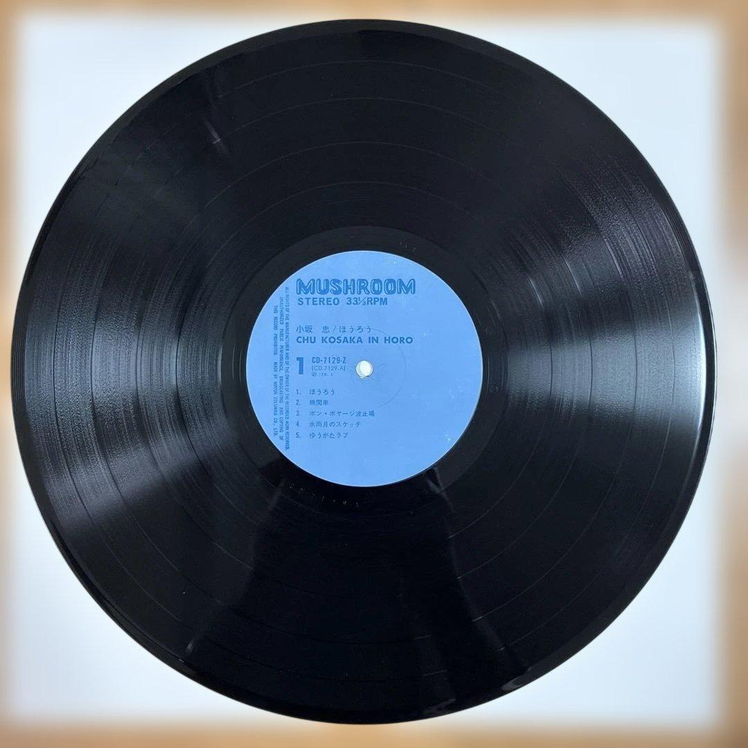 小坂忠 名盤 レコード ほうろう オリジナル盤