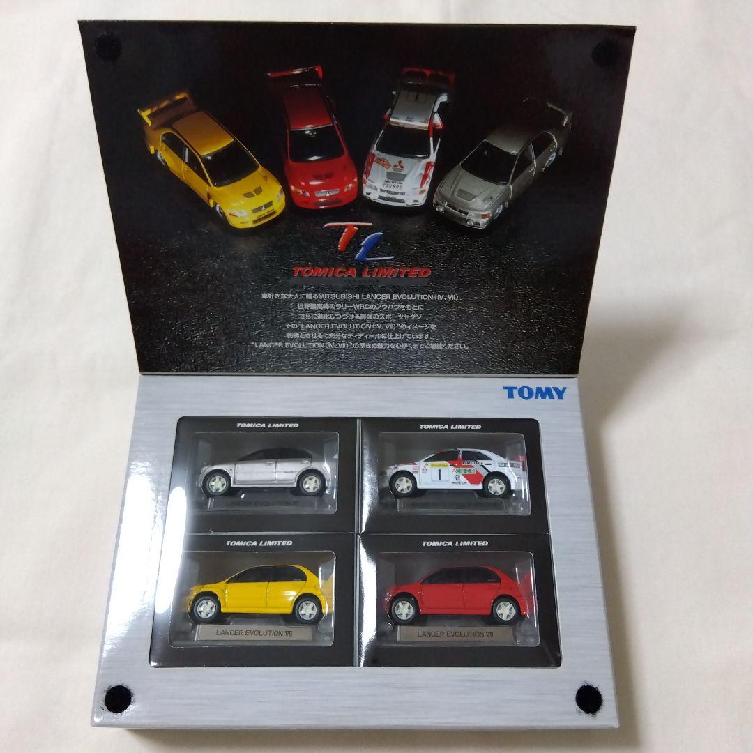 TL 三菱 ランサー エボリューション「Ⅳ/Ⅶ」4MODELS（新品、未開封品）