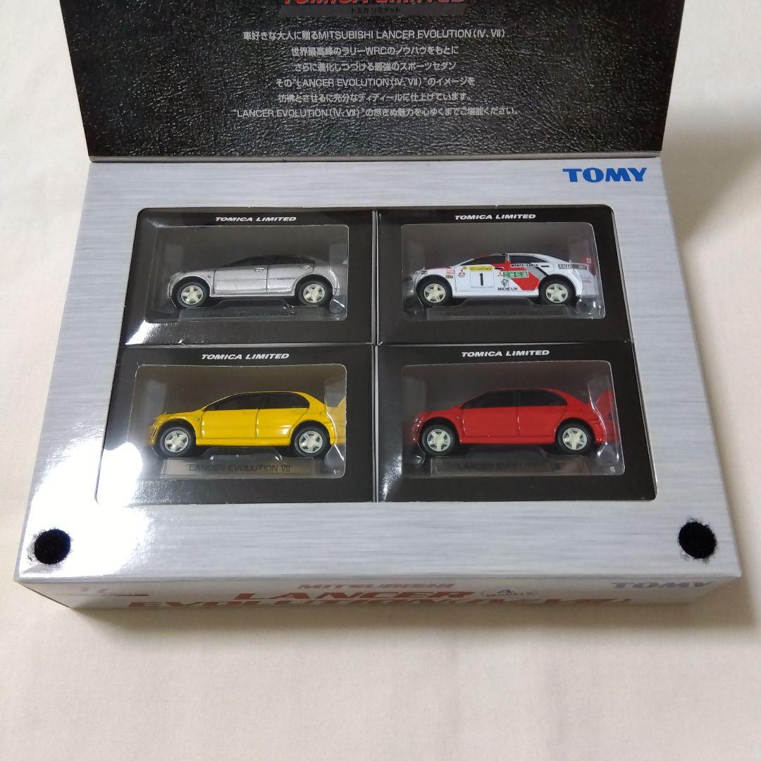 TL 三菱 ランサー エボリューション「Ⅳ/Ⅶ」4MODELS（新品、未開封品）