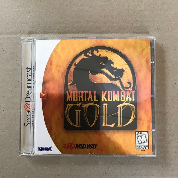 MORTAL KOMBAT GOLD 北米版Dreamcast
