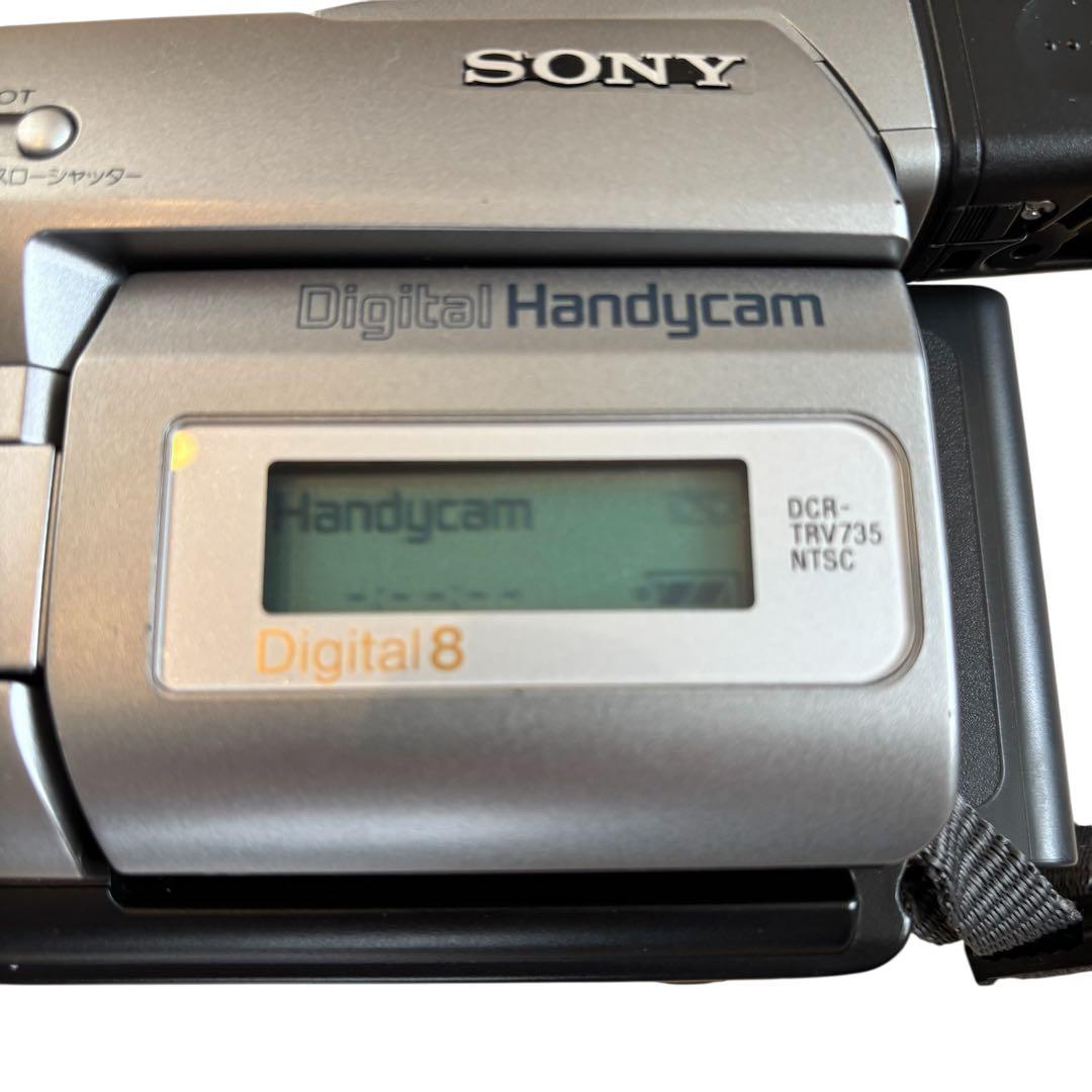 SONY ハンディカムビデオカメラ DCR-TRV735K バッテリー2個付き