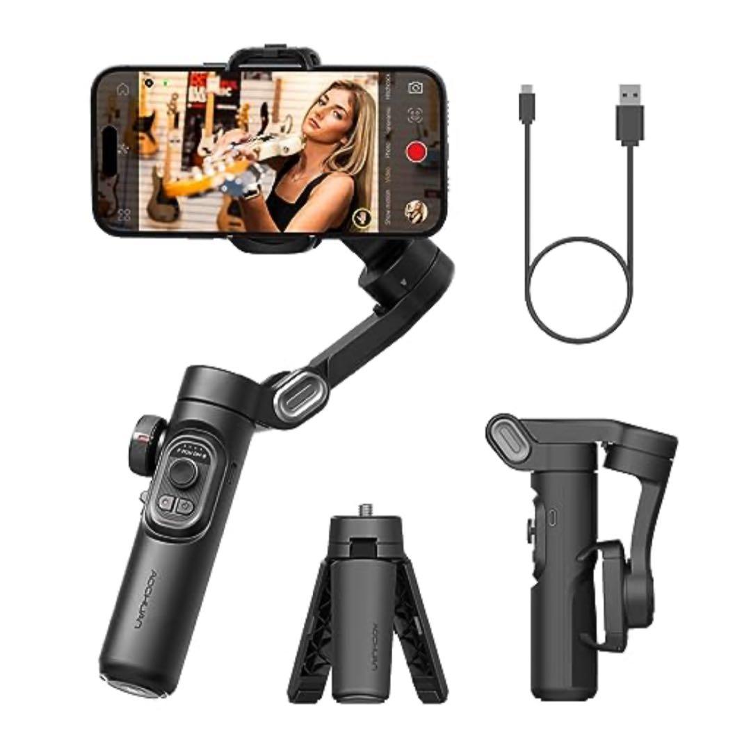 Smart XE 3軸360°回転式のスマートフォン用ジンバル