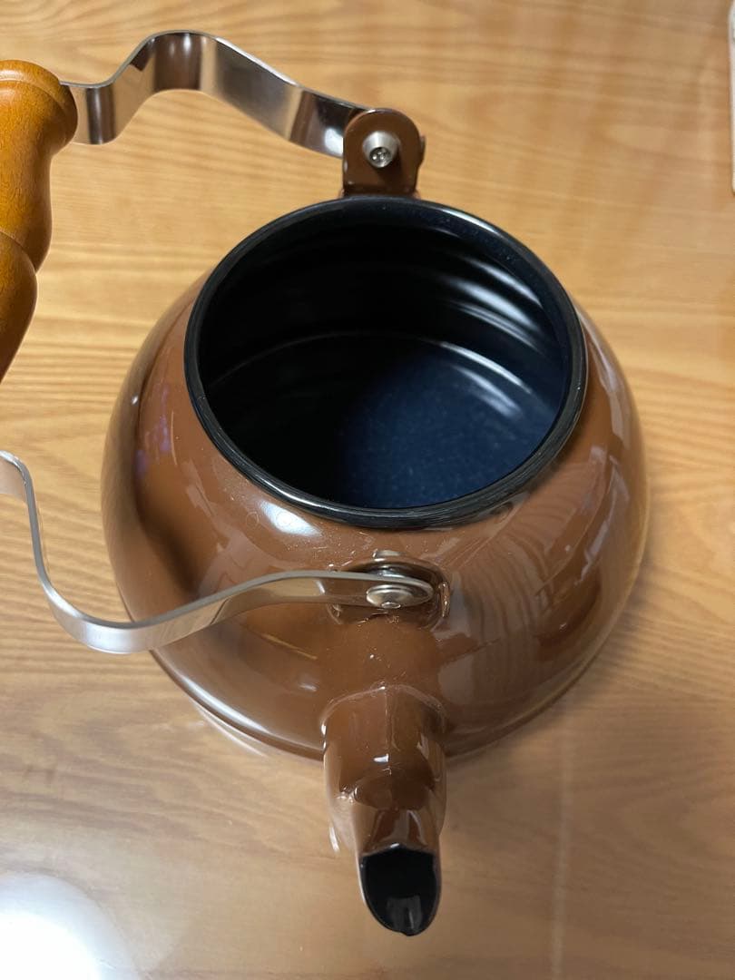 月兎印ケトル　2.2L ブラウン