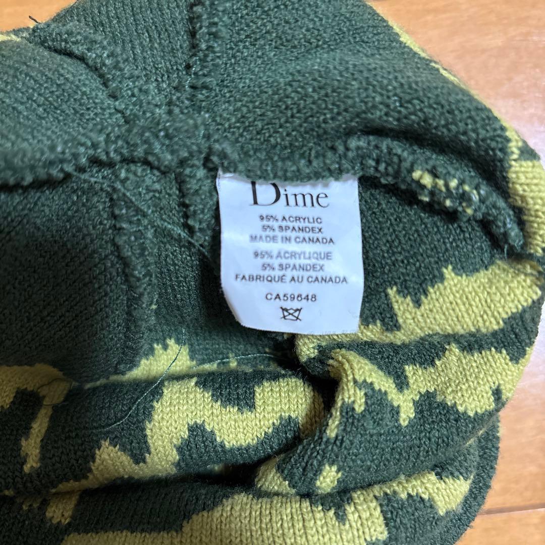 DIME 迷彩ニット帽