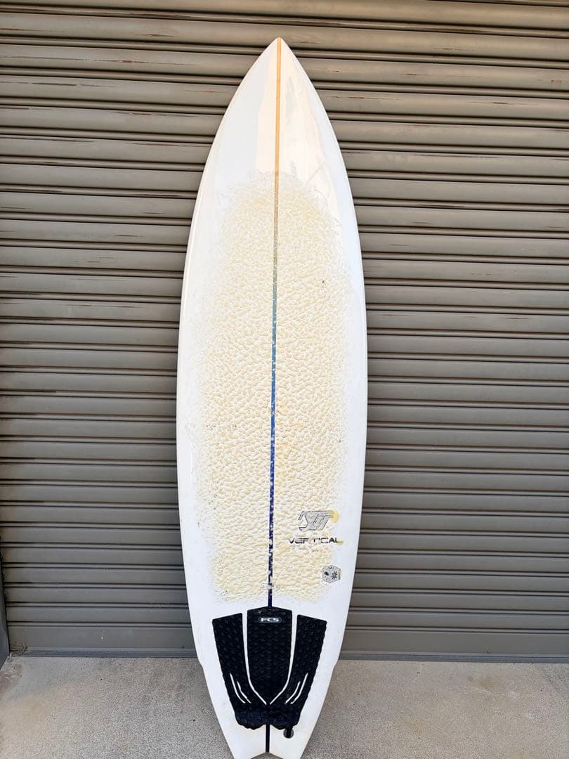 VERTICAL 6'4\" ファンボード ボードケース フィン付き