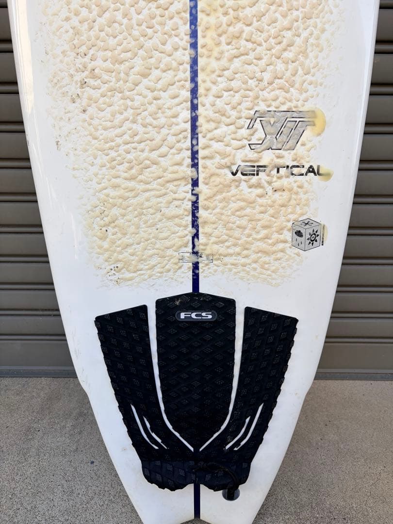 VERTICAL 6'4\" ファンボード ボードケース フィン付き