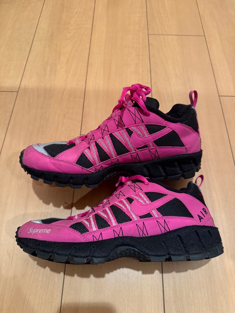 NIKE × Supreme AIR HUMARA pink 27.0