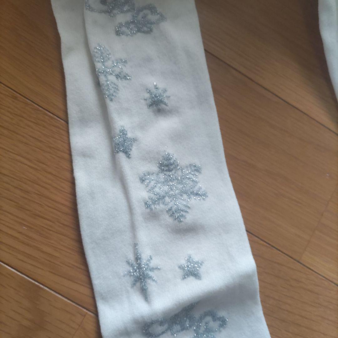 Angelic Pretty ファー付きホワイトソックス　オーバーニー
