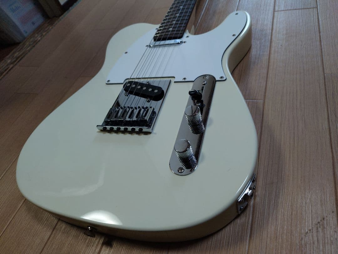 laid back テレキャスター　ltl-5-r-ss　white ivory