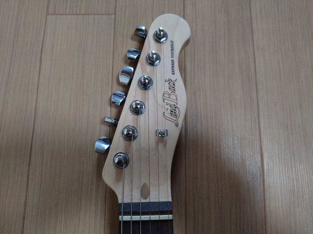 laid back テレキャスター　ltl-5-r-ss　white ivory