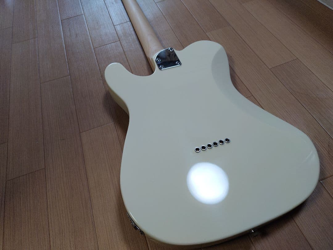 laid back テレキャスター　ltl-5-r-ss　white ivory