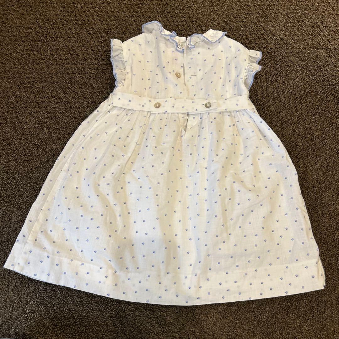 Amaia♡水色ドットワンピース　90cm