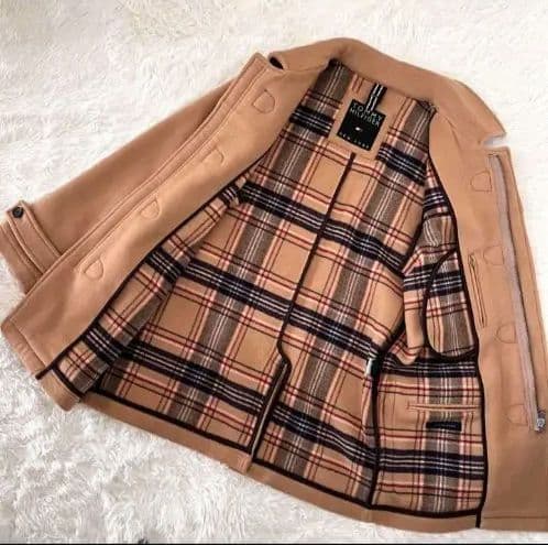 希少サイズ ✨トミーヒルフィガー　ダッフルコート　チェック柄　ウール　2XL