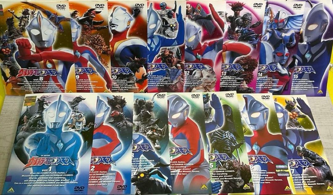 ウルトラマンコスモス DVD 全19巻《劇場版＋スペシャル4巻付き》