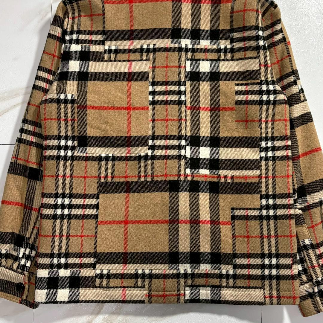 【美品】バーバリー ロンドン ノバチェック パッチワーク ブルゾン ジャケット