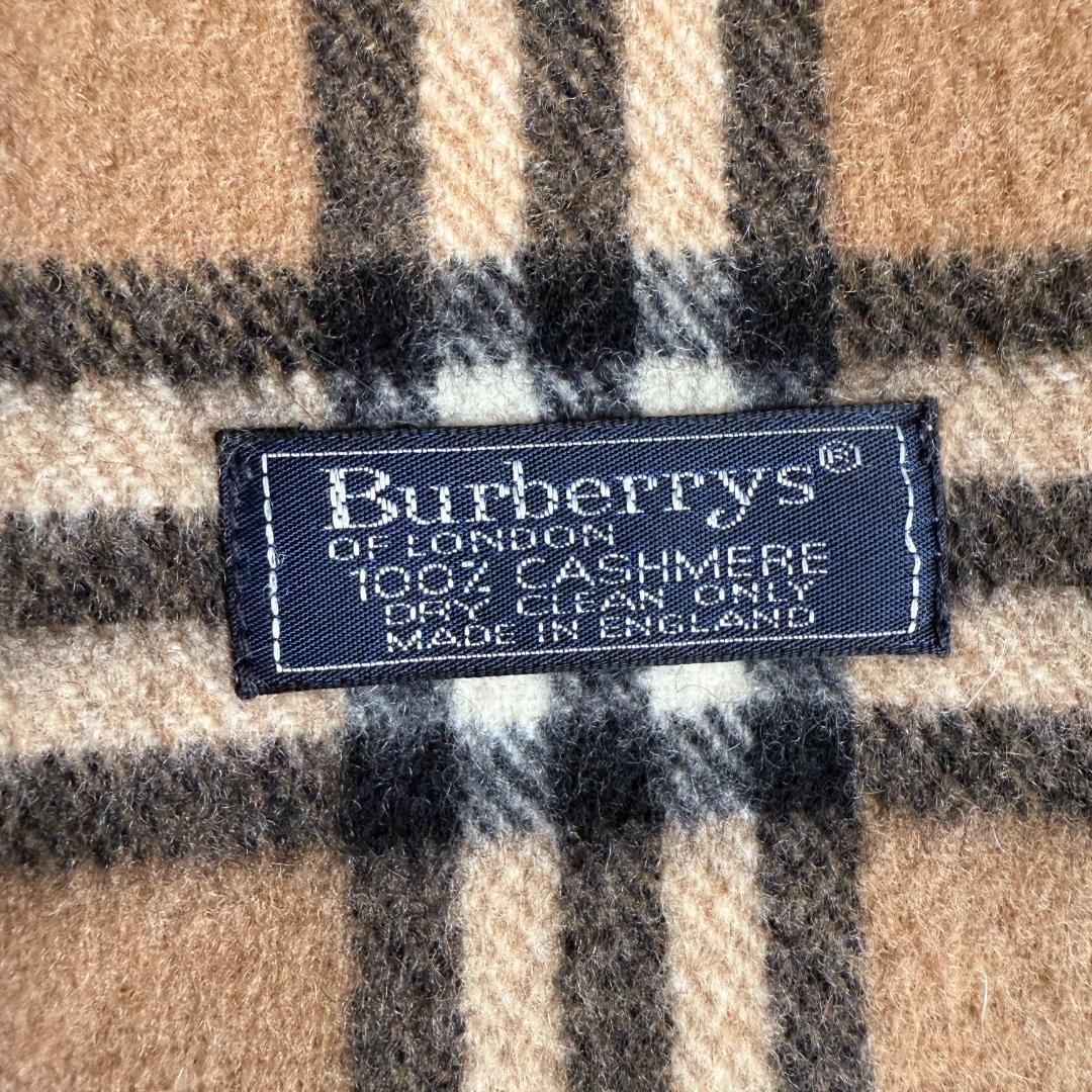 バーバリーロンドン マフラー カシミア100% ノバチェック BURBERRY