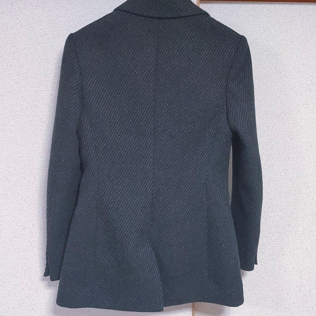 未使用 シルク混 Christian Dior テーラードジャケット カーキ