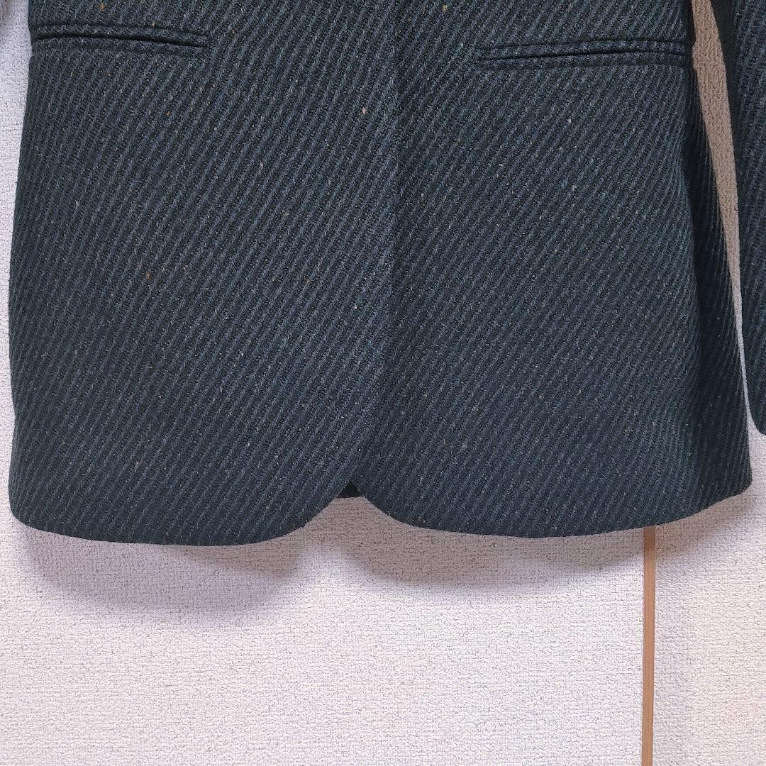 未使用 シルク混 Christian Dior テーラードジャケット カーキ