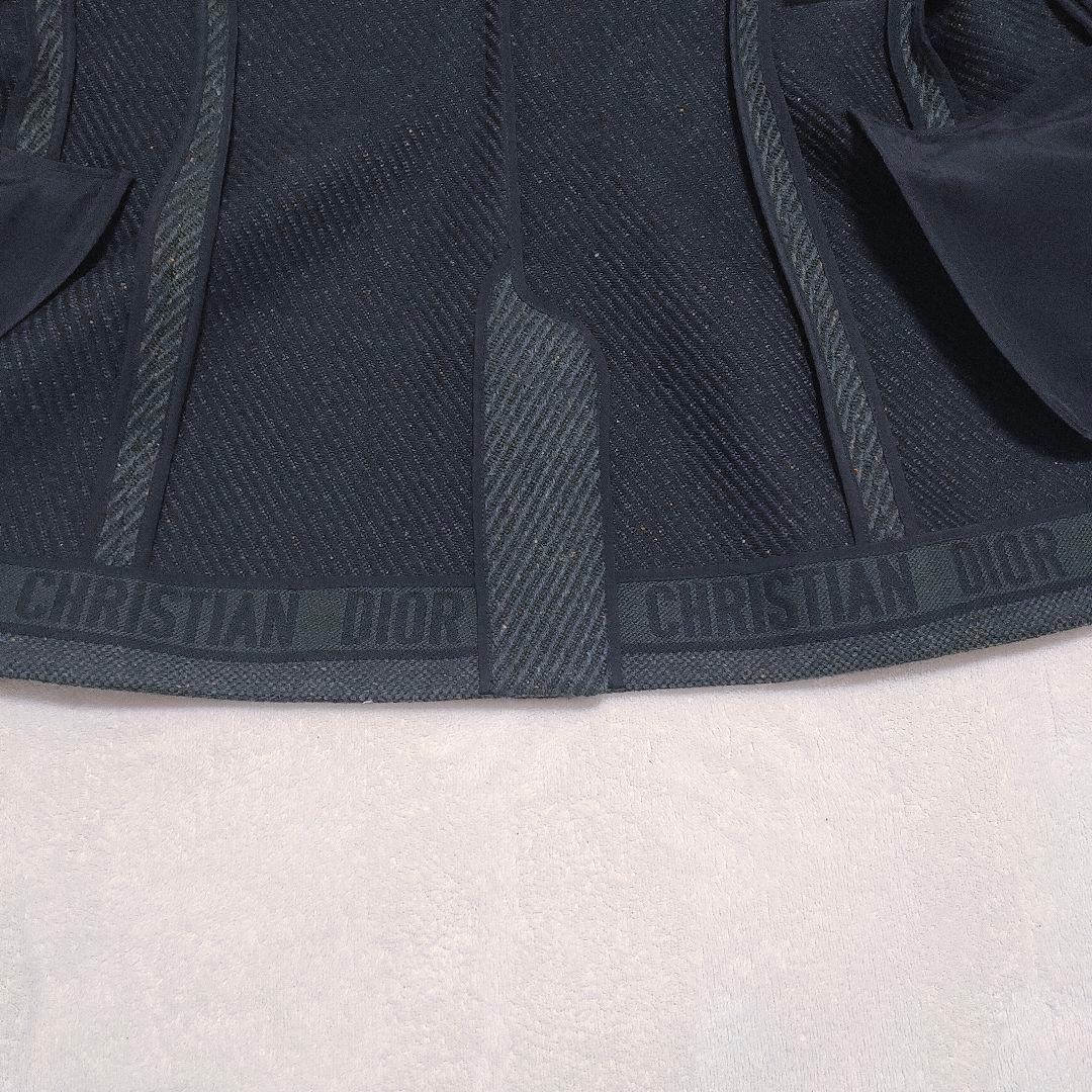 未使用 シルク混 Christian Dior テーラードジャケット カーキ
