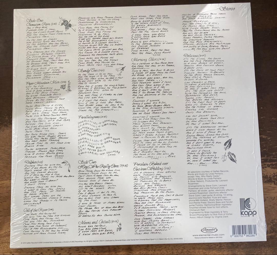 ◾️アシッドフォーク傑作■限定最高峰音質盤■未開封新品■LINDA PERHACS