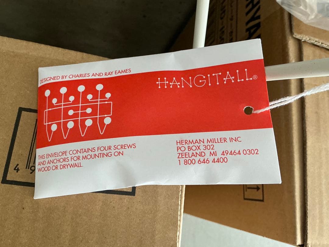 Herman Miller Eames Hang-It-All 新品未使用
