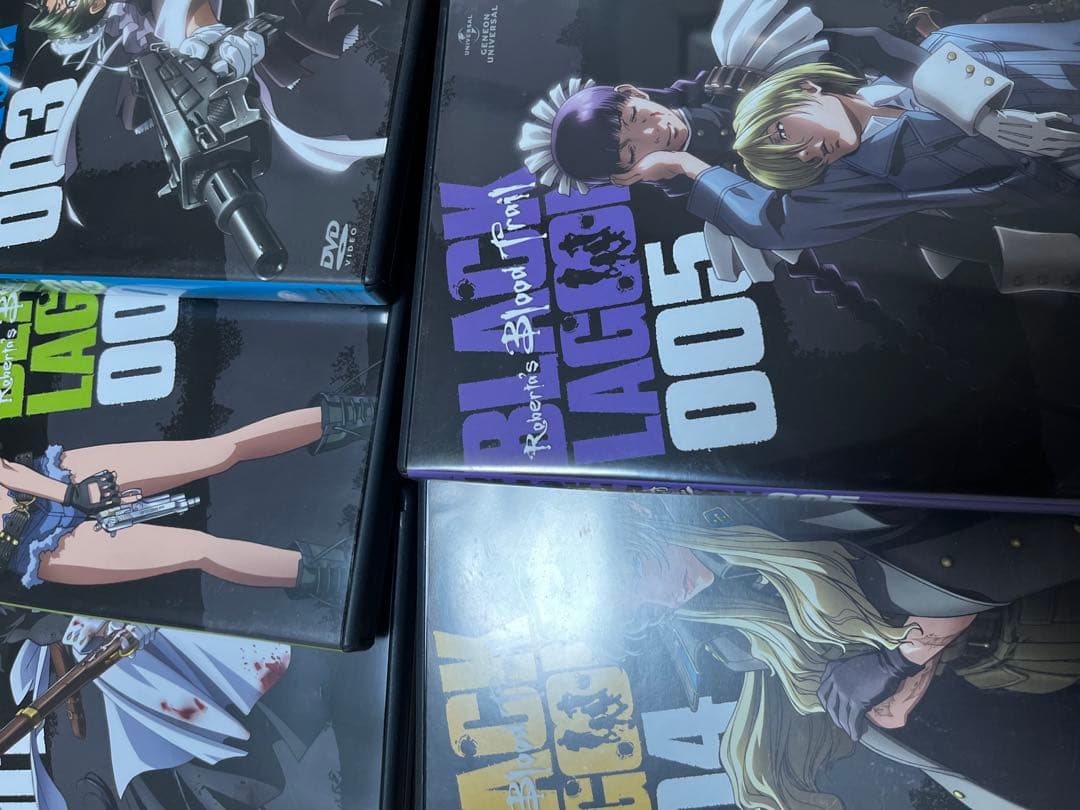 BLACK LAGOON DVD 全巻セット １期 2期 3期ブラックラグーン