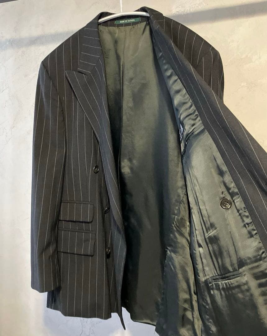 希少 90s LAUREN RALPH LAUREN ダブルブレスト ジャケット