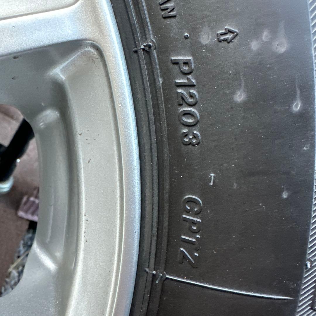 スタッドレスタイヤ 13インチ ホイル付き 145/80R13 4本セット