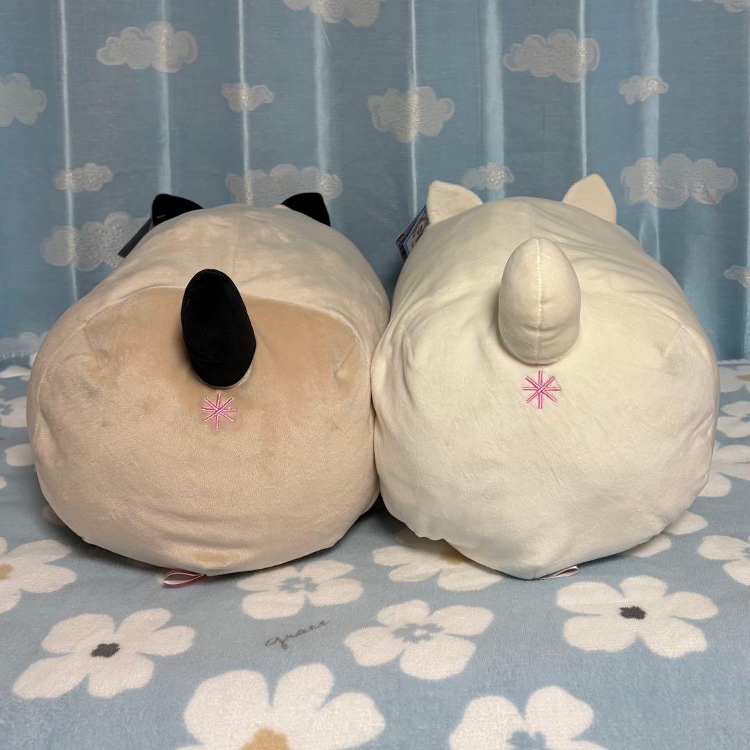 第3回 ごろねこサミット　イトウ　タナカ　クッション　ぬいぐるみ　2種セット