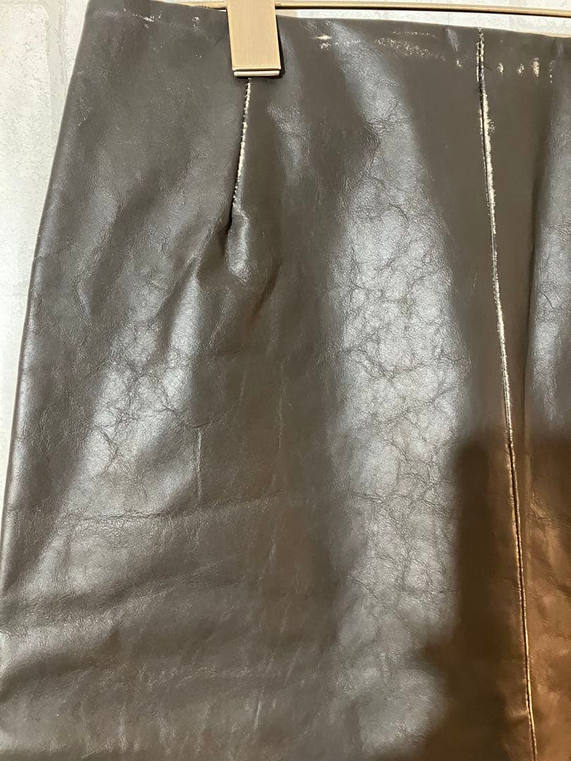 SEEALL/シーオール BIKER SKIRT 38 タグ付 定価9万以上