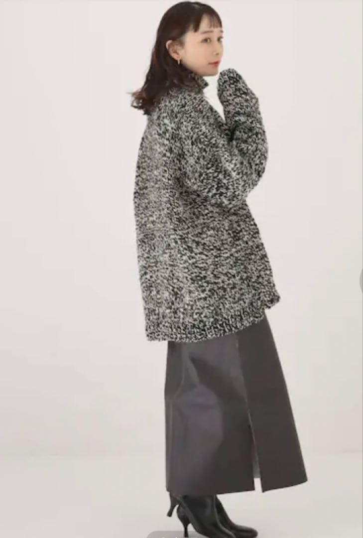SEEALL/シーオール BIKER SKIRT 38 タグ付 定価9万以上