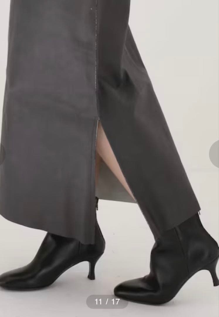 SEEALL/シーオール BIKER SKIRT 38 タグ付 定価9万以上