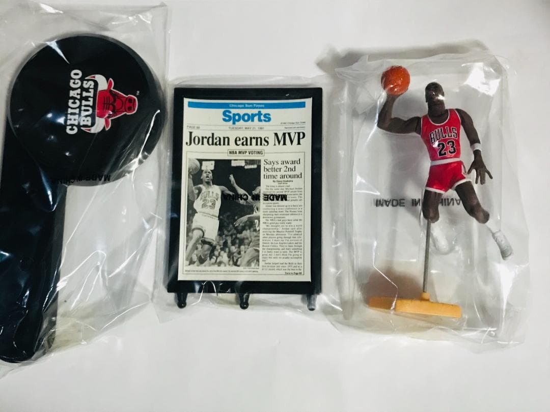 【貴重】8体セット NBA バスケットボールフィギア 1992 Kenner
