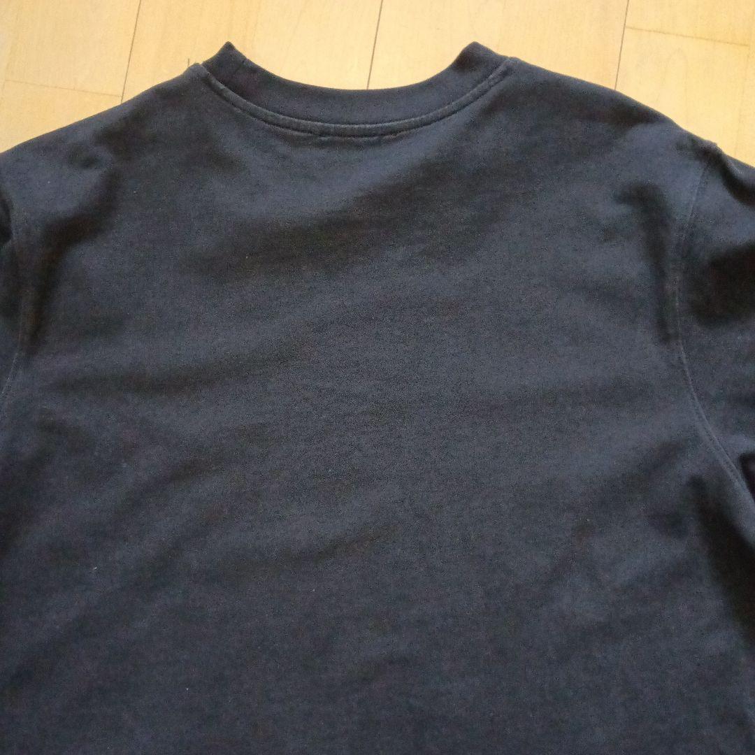 CELINE 黒 Tシャツ グラデーションロゴS