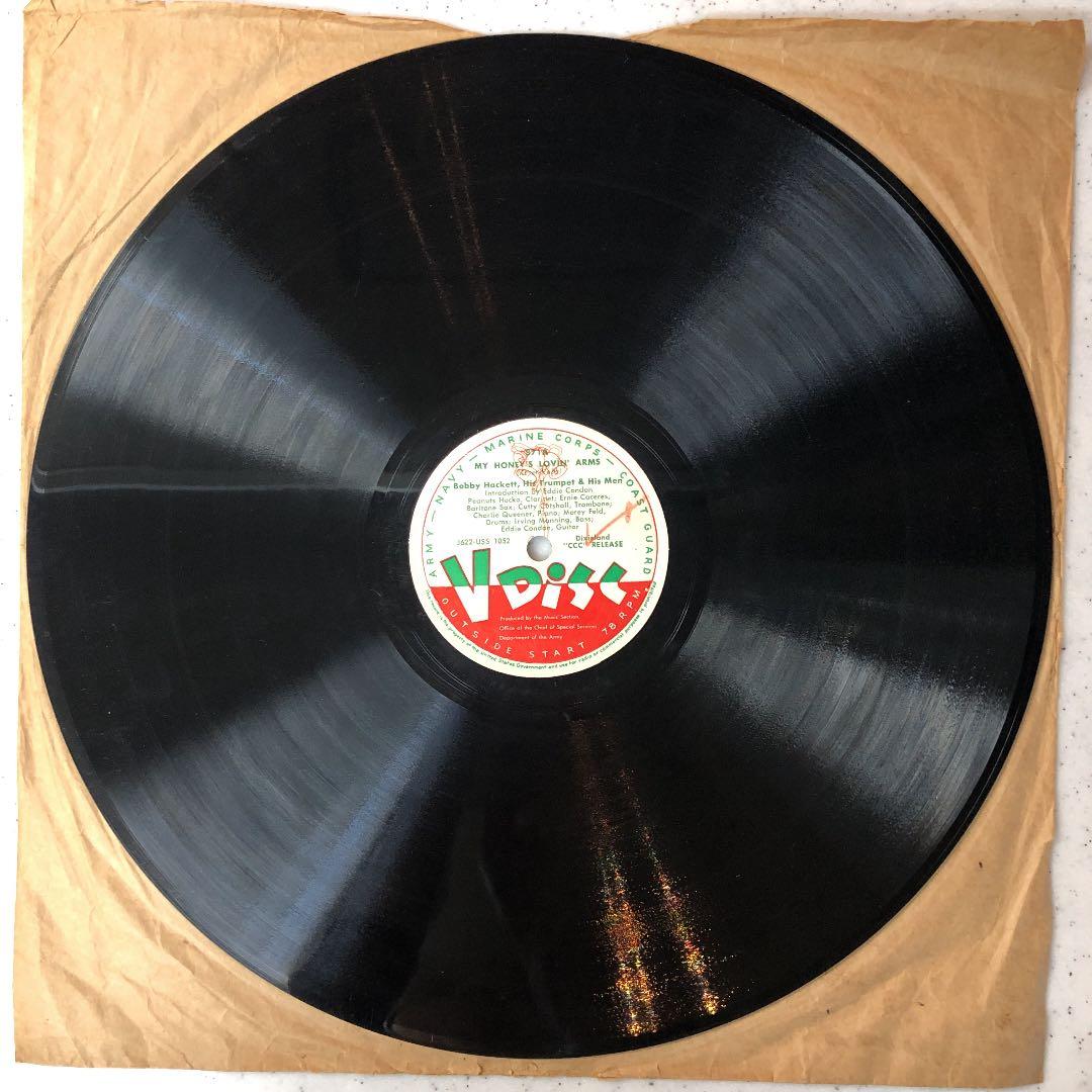 DUKE ELLINGTON / HARRY JAMES 軍放送用 SP盤