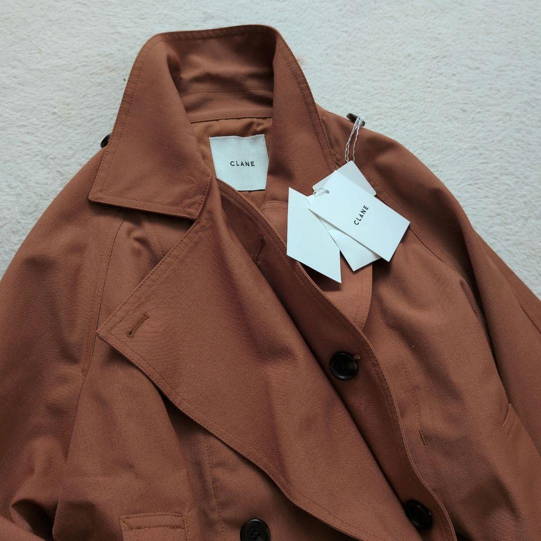 新品タグ付✩クラネ✩2wayオーバーサイズトレンチコート✩ベルト付き