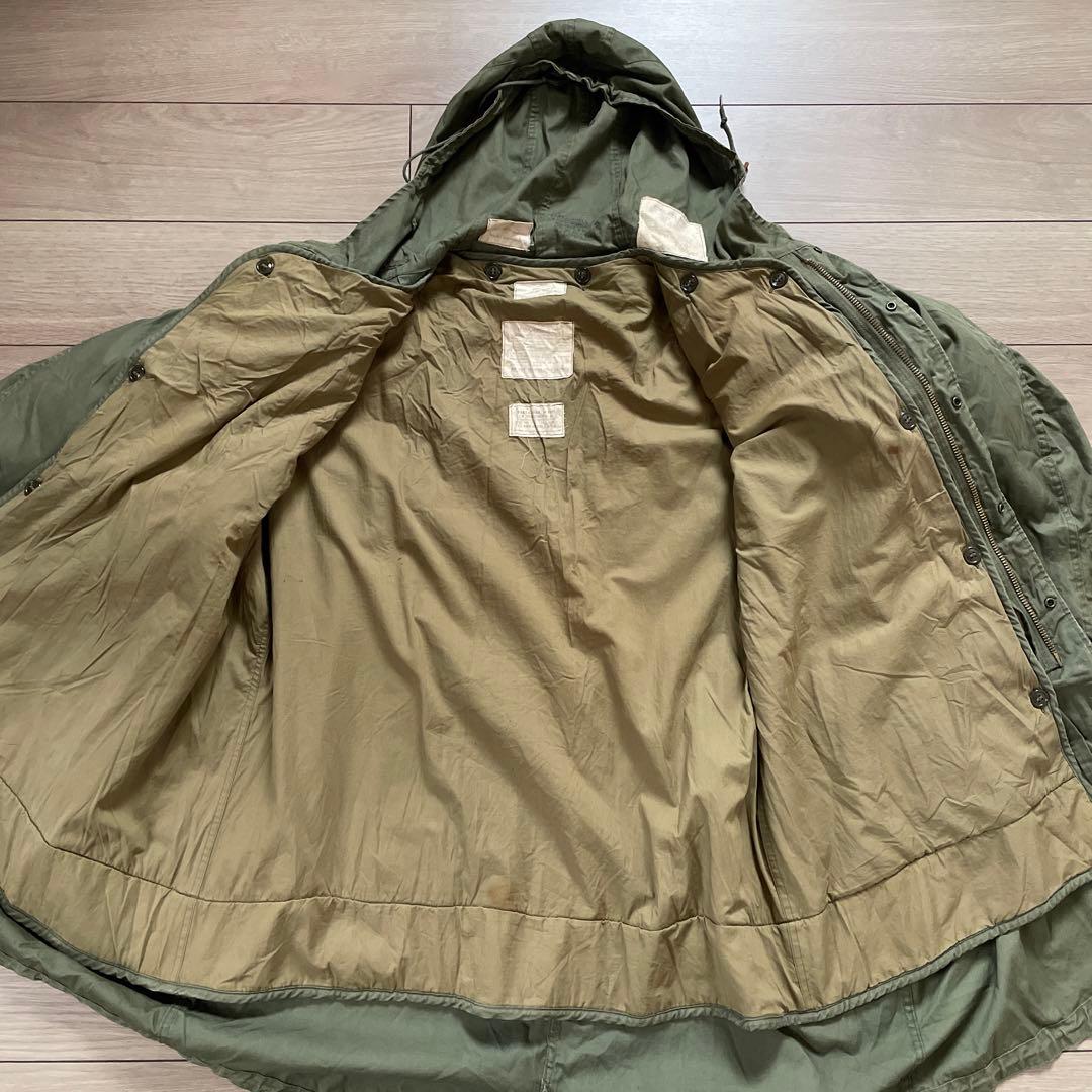 希少 50s M-51 フィッシュテールパーカ ライナー付 ステンシル USMC