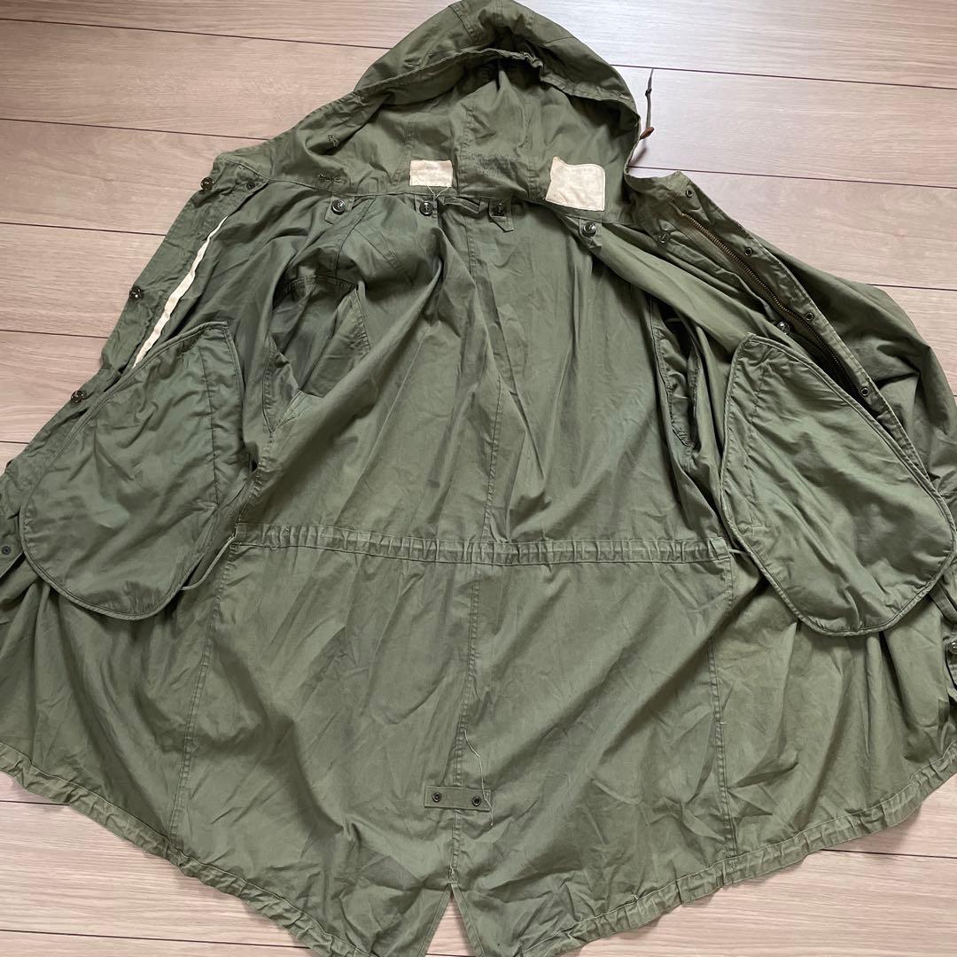 希少 50s M-51 フィッシュテールパーカ ライナー付 ステンシル USMC